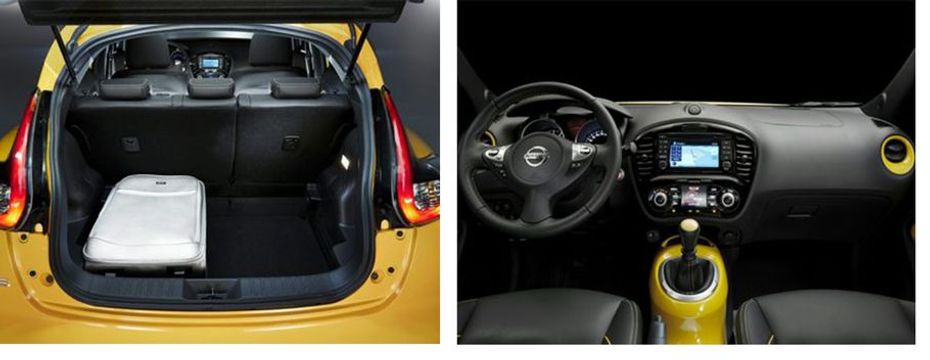 Nissan — תא הנוסעים מבפנים